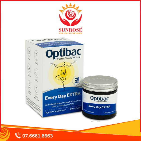  Men vi sinh Optibac Probiotics Every Day EXTRA 