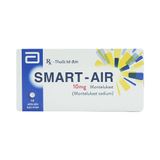  Thuốc Smart-Air 10mg Abbott điều trị hen phế quản mạn tính (1 vỉ x 10 viên) 