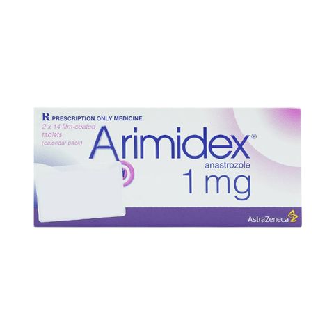  Thuốc Arimidex 1mg AstraZeneca điều trị ung thư vú tiến triển (2 vỉ x 14 viên) 