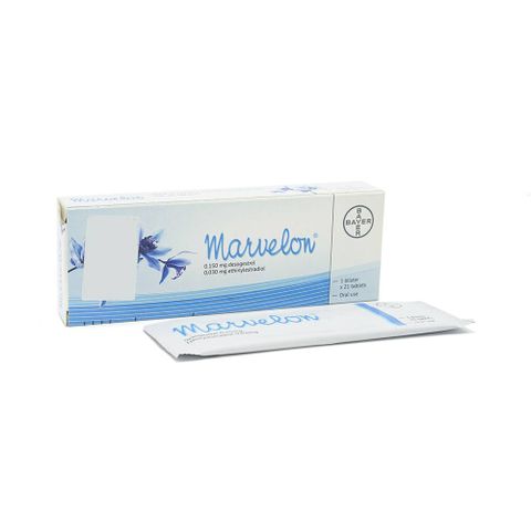  Thuốc Marvelon Bayer dùng để tránh thai (1 vỉ x 21 viên) 