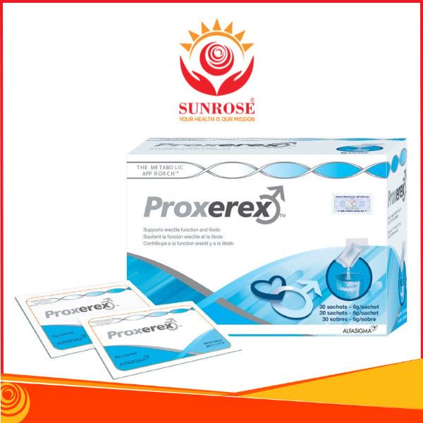  Proxerex™ bột uống Tpbvsk - Hỗ Trợ Chức Năng Sinh Lý Nam Giới, Hàng chuẩn Ý, Hộp 30 gói. 