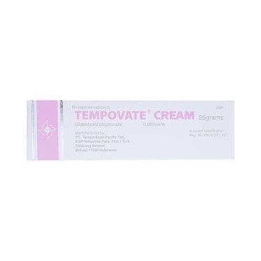  Kem bôi Tempovate Cream điều trị các bệnh da dai dẳng, vảy nến (25g) 