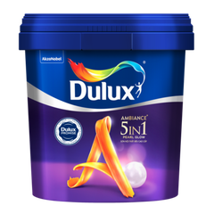 Dulux - Sơn Bóng mờ nội thất Dulux Ambiance 5 in1 Pearl Glow 66A