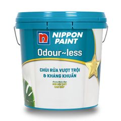Nippon - Sơn phủ mịn trong nhà NP Odourless Chùi rửa vượt trội & Kháng Khuẩn