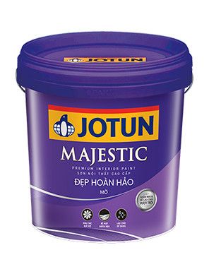 Jotun - Sơn phủ bề mặt Mờ trong nhà Majestic Đẹp Hoàn Hảo
