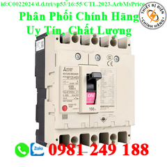 2CJ116A00001ZB CẦU DAO TỰ ĐỘNG DẠNG KHỐI MITSUBISHI NF125-SEV 4P 16-32A