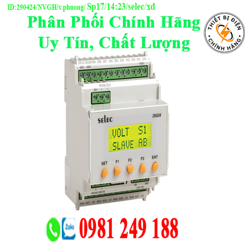 Bộ Điều Khiển Lập Trình Selec DIGIX-1-1-1-230V