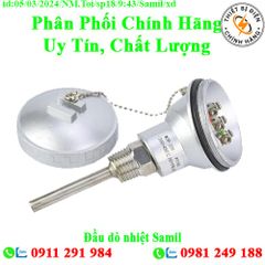 Đầu dò nhiệt Samil N-PT 100mm + dây 1m (PT đơn)