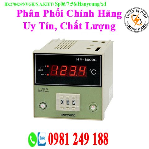 Bộ Điều Khiển Nhiệt Độ Hanyoung HY-8000S-PKMNR08