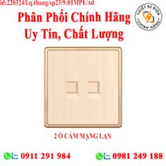 2 Ổ CẮM MẠNG LAN S7LAN/2