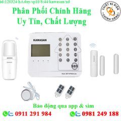 Báo động qua app & sim 262T WIFI SIM LINE