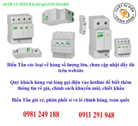 Thiết bị chống sét Schneider giá rẻ, phân phối sỉ và lẻ chính hãng, toàn quốc