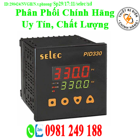 Bộ Điều Khiển Nhiệt Độ Selec PID330-0-0-01