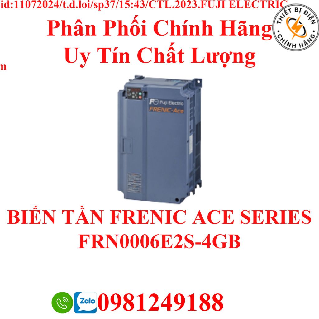 BIẾN TẦN FRENIC ACE SERIES FRN0006E2S-4GB – Thietbidienchinhhang