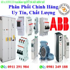 Phân phối Thiết  bị điện ABB chính hãng giá sỉ, chính hãng, toàn quốc