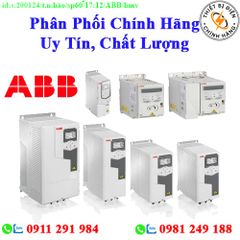 Biến Tần ABB các loại giá rẻ, chất lượng, bảo hành chính hãng