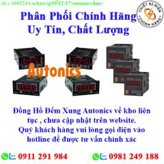 Đồng Hồ Đếm Xung các loại về kho nhiều, chưa cập nhật lên website, liên hệ hotline để biết thêm chi tiết