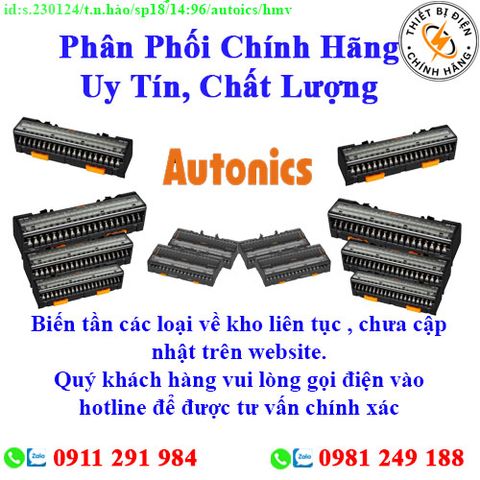 Cầu đấu điện Autonics các loại về kho nhiều, chưa cập nhật lên website, liên hệ hotline để biết thêm chi tiết