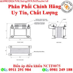 Biến áp điều khiển NCTF0075