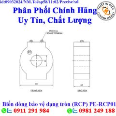 Biến dòng bảo vệ dạng tròn (RCP) PE-RCP01