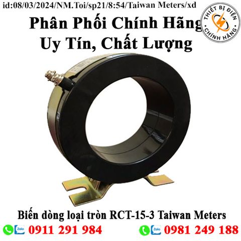 Biến dòng loại tròn RCT-15-3 Taiwan Meters