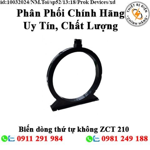 Biến dòng thứ tự không ZCT 210