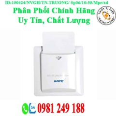 BỘ CÔNG TẮC DÙNG THẺ TỪ 16A CÓ THỜI GIAN CHẬM BKT