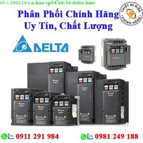 Phân phối Biến Tần Delta các loại chính hãng giá sỉ, chính hãng, toàn quốc