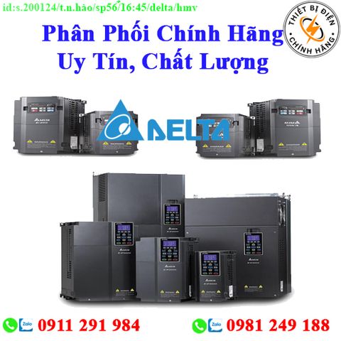 Biến Tần Delta các loại giá rẻ, chất lượng, bảo hành chính hãng