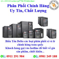 Biến Tần Delta các loại về kho nhiều, chưa cập nhật hết sản phẩm, giá, chính sách khuyến mãi, chiết khấu, vui lòng liên hệ để biết thêm chi tiết