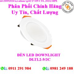 ĐÈN LED DOWNLIGHT DLTL2-9/3C