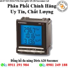 Đồng hồ đa năng Diris A20 Socomec 48250402