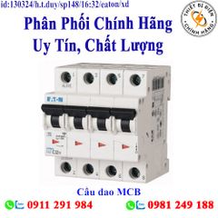 Cầu dao MCB FAZ-C20/4 Eaton