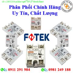 Rơ le bán dẫn Fotek các loại giá rẻ, chất lượng, bảo hành chính hãng