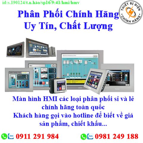 Màn hình HMI các loại về kho nhiều, chưa cập nhật hết sản phẩm, giá, chính sách khuyến mãi, chiết khấu, vui lòng liên hệ để biết thêm chi tiết