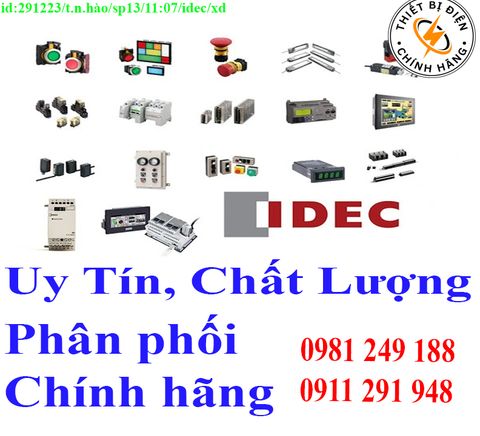 Phân phối Thiết bị điện IDEC chính hãng giá sỉ, chính hãng, toàn quốc