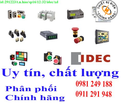 Thiết  bị điện IDEC các loại giá rẻ, chất lượng, bảo hành chính hãng