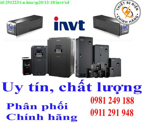 Thiết bị điện INVT các loại giá rẻ, chất lượng, bảo hành chính hãng