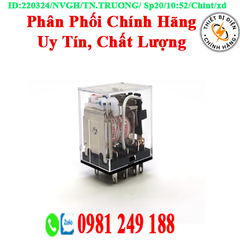 Relay trung gian Chint JZX-22FD /2Z 5A (chân dẹt)