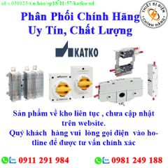 Thiết bị điện KATKO các loại giá rẻ, chất lượng, bảo hành chính hãng