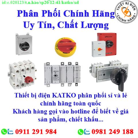 Thiết bị điện KATKO các loại về kho nhiều, chưa cập nhật hết sản phẩm, giá, chính sách khuyến mãi, chiết khấu, vui lòng liên hệ để biết thêm chi tiết