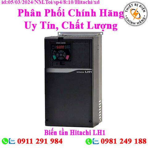 BIẾN TẦN HITACHI LH1-075HFC 1.5kW(2Hp)