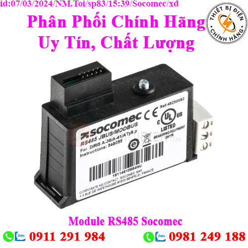 Module RS485 Socomec dùng cho Diris A30 – thietbidienchinhhang