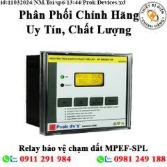 Relay bảo vệ chạm đất MPEF-SPL