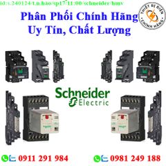 Phân phối Relay Trung Gian Schneider các loại chính hãng giá sỉ, chính hãng, toàn quốc