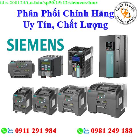 Phân phối Biến Tần Siemens các loại chính hãng giá sỉ, chính hãng, toàn quốc