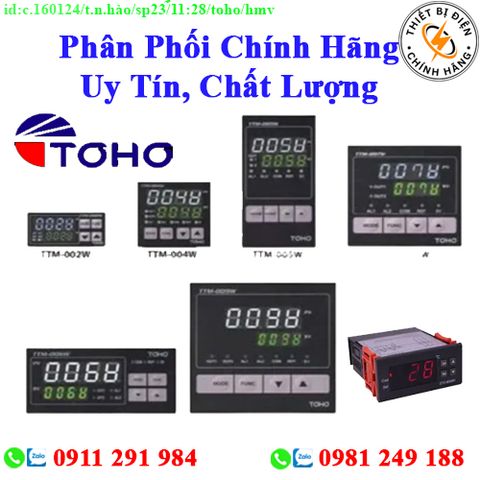 Bộ Điều Khiển Nhiệt Độ TOHO các loại giá rẻ, chất lượng, bảo hành chính hãng