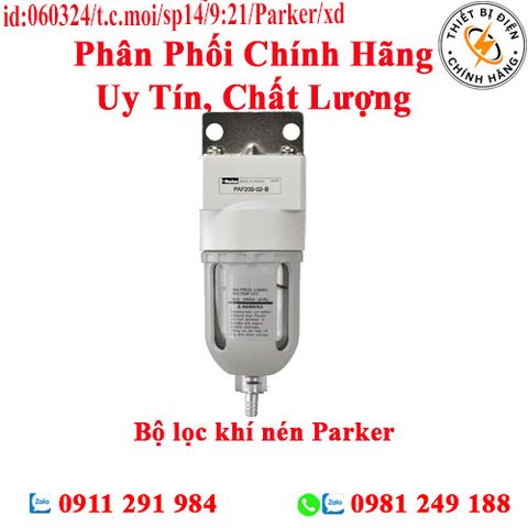 Bộ lọc khí nén Parker PAF200-02-B