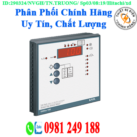 Bộ điều khiển tụ bù VARko-108