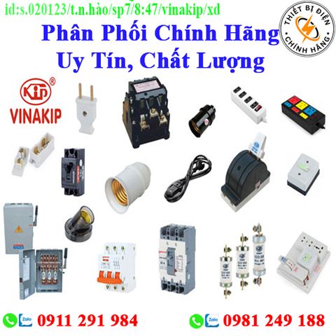 Phân phối Thiết  bị điện Vinakip chính hãng giá sỉ, chính hãng, toàn quốc